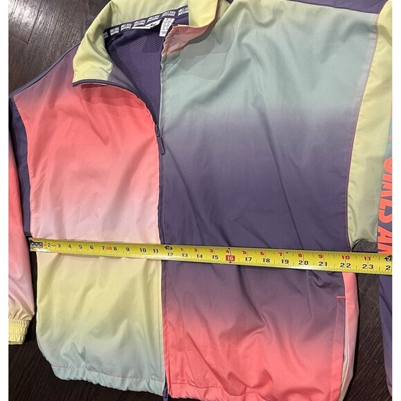 Adidas Original Jacket Women’s Large Girls Are Awesome Full Zip Tie Dye - Picture 8 of 9